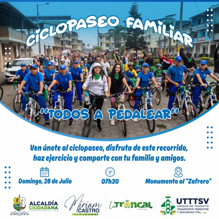 CICLOPASEO 2024 – «TODOS A PEDALEAR»