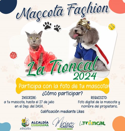 MASCOTA FASHION LA TRONCAL 2024