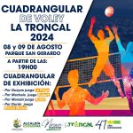 ECUAVOLEY EN LA TRONCAL