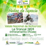 VÁLIDA NACIONAL DE MOTOCROSS EN LA TRONCAL