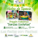 PREGÓN DE FESTIVIDADES «DANZAS COSTEÑAS»
