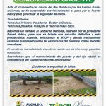 ATENCIÓN – COMUNICADO IMPORTANTE