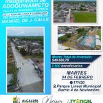 ALCALDÍA EN TERRITORIO – INAUGURACIÓN DE ADOQUINADO