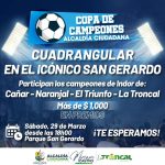 COPA DE CAMPEONES «ALCALDÍA CIUDADANA»