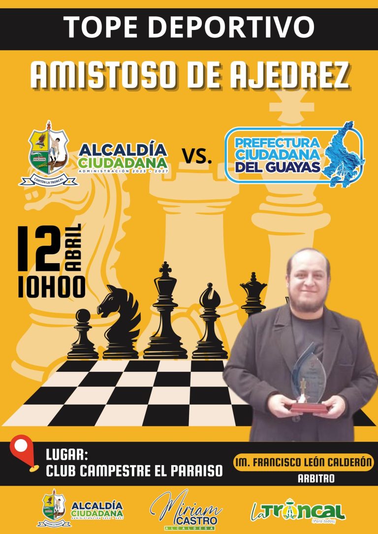 INVITACIÓN – AJEDREZ EN LA TRONCAL