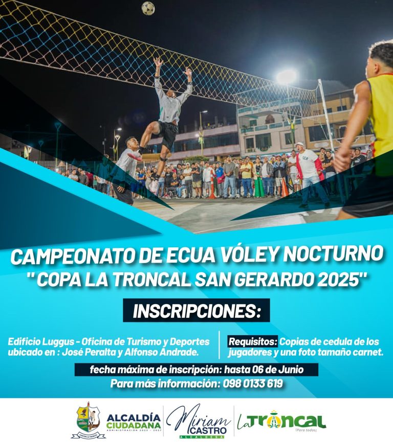 ALCALDÍA CIUDADANA – INSCRIPCIONES ABIERTAS – ACUA VOLLEY
