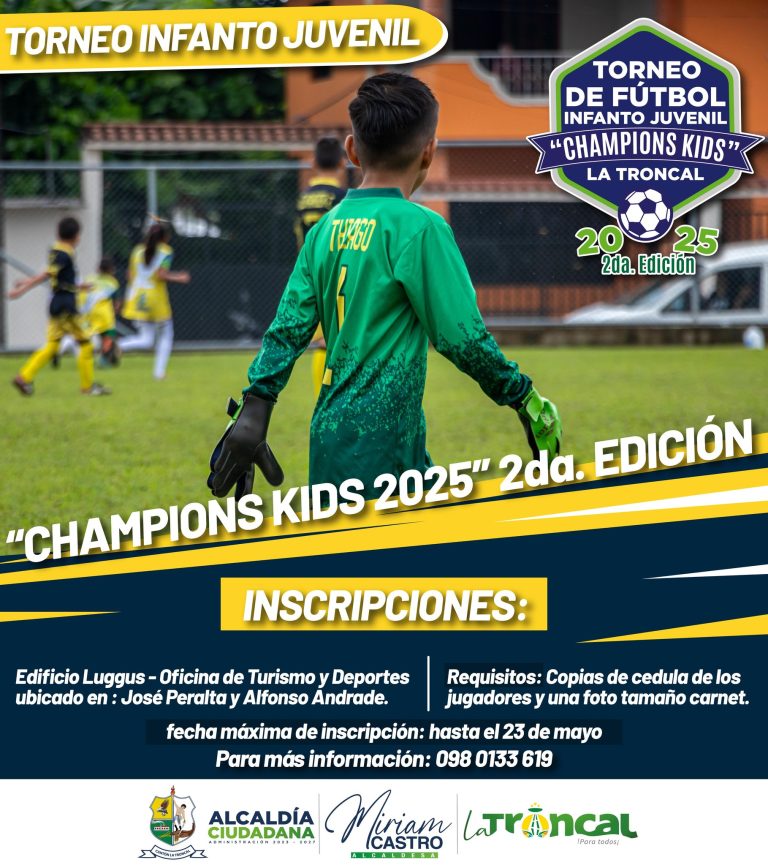 ALCALDÍA CIUDADANA – TORNEO INFANTO JUVENIL