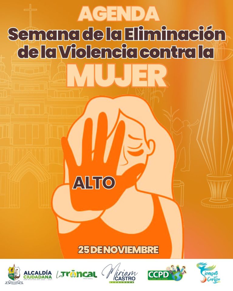 ALCALDÍA CIUDADANA – AGENDA – ERRADICACIÓN DE LA VIOLENCIA CONTRA LA MUJER