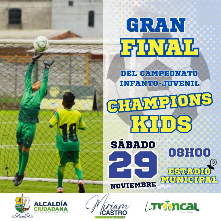 ALCALDÍA CIUDADANA – COPA CHAMPIONS KIDS 2025