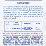 ALCALDÍA CIUDADANA – NOTIFICACIÓN URGENTE