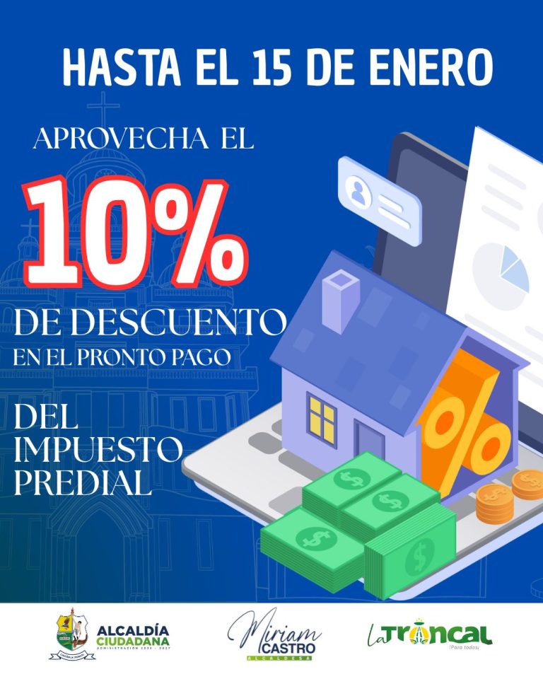 ALCALDÍA CIUDADANA – APROVECHA LOS DESCUENTOS – PAGA TUS IMPUESTOS