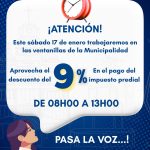 ALCALDÍA CIUDADANA – COMUNICADO IMPORTANTE