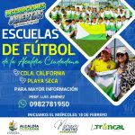 ALCALDÍA CIUDADANA – ESCUELA DE FÚTBOL