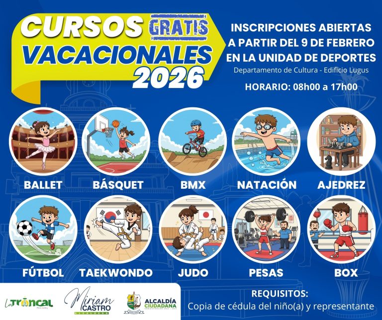 ALCALDÍA CIUDADANA – CURSOS VACACIONALES 2026