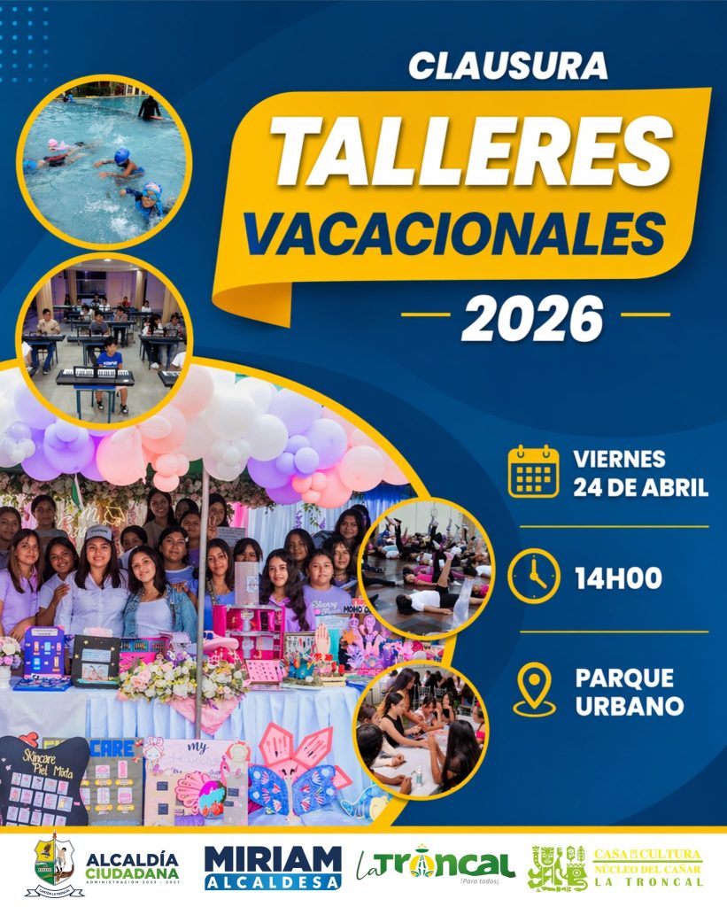 ALCALDÍA CIUDADANA - CLAUSURA DE CURSOS VACACIONALES 2026