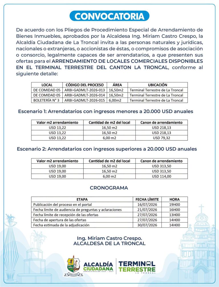 ALCALDÍA CIUDADANA – CONVOCATORIA