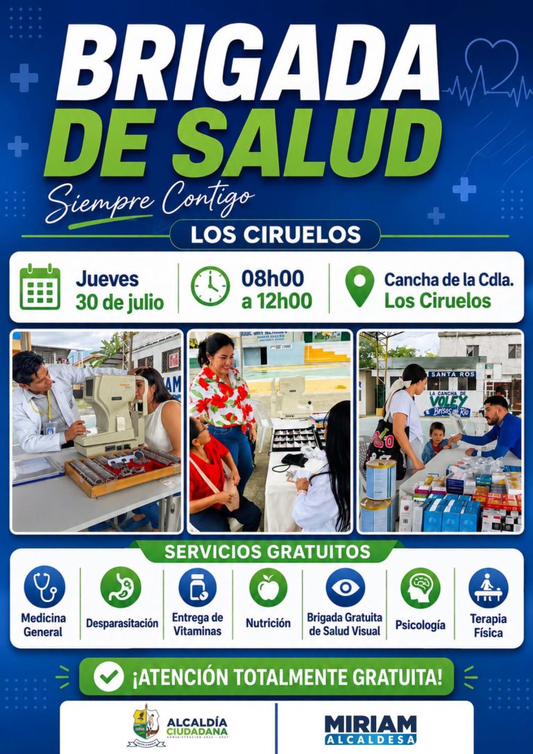 ALCALDÍA CIUDADANA – BRIGADA DE SALUD – LOS CIRUELOS