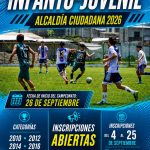 ALCALDÍA CIUDADANA – FÚTBOL JUVENIL