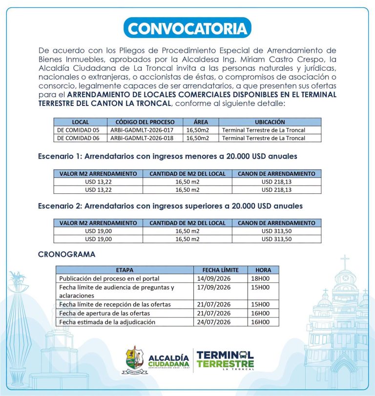 ALCALDÍA CIUDADANA – CONVOCATORIA